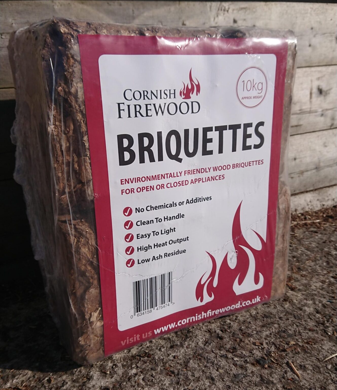 Buy Premium RUF Briquettes in Cornwall from Cornish Firewood